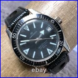 Vtg Continental Men Gulf Stream Mechanical WInd For Watch Parts Or Repair Only
