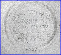 Vtg HAMILTON Automatic 689 17J Cal 63, For Parts or Repair, Balance looks Good