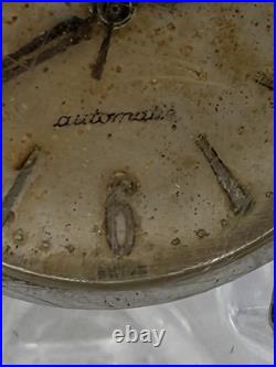 Vtg HAMILTON Automatic 689 17J Cal 63, For Parts or Repair, Balance looks Good