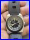 Vtg Lucerne Date Day Diver Watch With Black Bezel Non Working Parts Or Repair #H