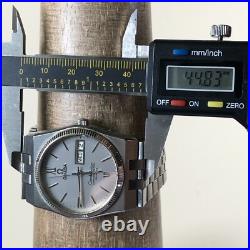 Vtg Omega Constelation Men 10K Gold Filled Quartz Watch 7 Parts Repair