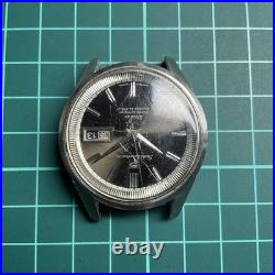 Vtg Seiko 5 Sportsmatic Deluxe 7606-7000 Auto For Parts Or Repair Watch Jg1-2