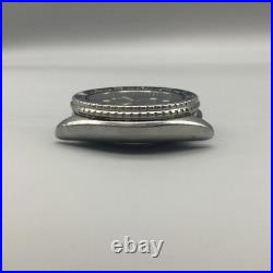 Vtg Seiko SQ Divers Watch Men 41mm Black Dial 7548-7000 BROKEN PARTS OR REPAIR