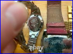 Vtg Untested 59 Watch Lot Parts Repair Elgin Timex Bulova Marcel Fossil 5+lbs