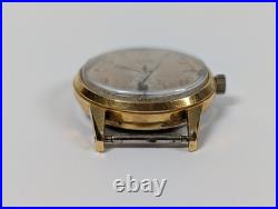 Vtg Zodiac Strong Automatique 17J Cal 1225 Swiss Bumper Men Watch REPAIR PARTS