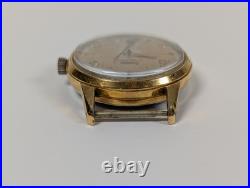 Vtg Zodiac Strong Automatique 17J Cal 1225 Swiss Bumper Men Watch REPAIR PARTS