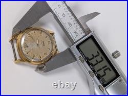 Vtg Zodiac Strong Automatique 17J Cal 1225 Swiss Bumper Men Watch REPAIR PARTS