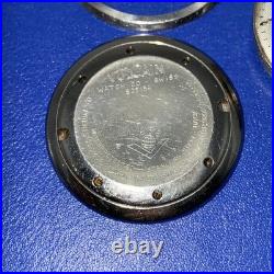 Vulcain Cricket 17J Swiss Alarm Watch Movement & Caseback Parts Repair