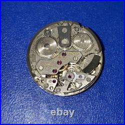 Vulcain Cricket 17J Swiss Alarm Watch Movement & Caseback Parts Repair