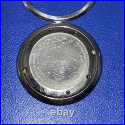 Vulcain Cricket 17J Swiss Alarm Watch Movement & Caseback Parts Repair
