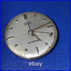 Vulcain Cricket 17J Swiss Alarm Watch Movement & Caseback Parts Repair