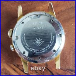 Vulcain Cricket Calendar Mechanical Vintage Alarm Watch, For Parts/Repair (Runs)