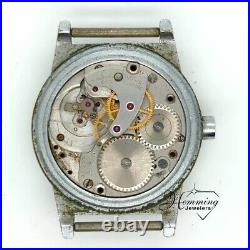 WALTHAM Type A-11 Watch WW2-Not Working-AS IS for Parts/Repairs-Read