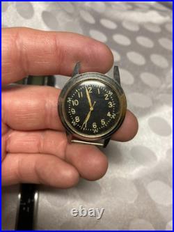 WALTHAM WWII 6/0' 42 301 Military Watch AS IS PARTS/ REPAIR
