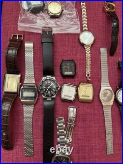 WATCH LOT Untested Men's & Women's Watches Parts, Repair, Restoration, Etc