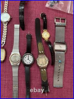 WATCH LOT Untested Men's & Women's Watches Parts, Repair, Restoration, Etc