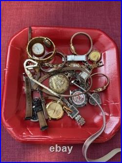 WATCH LOT Untested Men's & Women's Watches Parts, Repair, Restoration, Etc