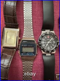 WATCH LOT Untested Men's & Women's Watches Parts, Repair, Restoration, Etc