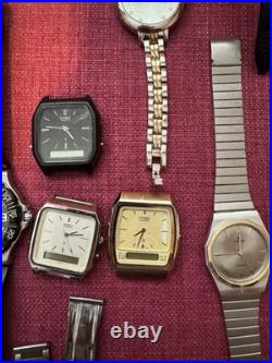 WATCH LOT Untested Men's & Women's Watches Parts, Repair, Restoration, Etc