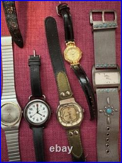 WATCH LOT Untested Men's & Women's Watches Parts, Repair, Restoration, Etc