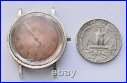 WW2 MILITARY MONOBLOC WATERPROOF Bumper Automatic wristwatch AS1171 part repair