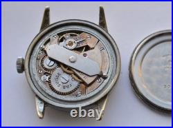 WW2 MIMO WATCH Co BOMBARDIER Watertight 30mm MILITARY Men Wristwatch part repair
