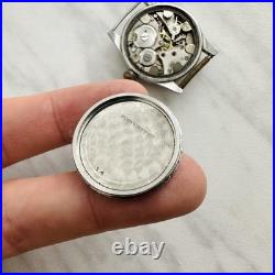 WWII FIDES GENEVE PARTS/REPAIR MILITARY Swiss Watch Vtg Mechanical OLD WW2 STEEL