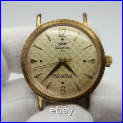 Waltham 65 Men's Vintage Gold Tone Automatic Watch FOR PARTS / REPAIR