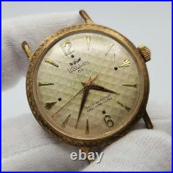 Waltham 65 Men's Vintage Gold Tone Automatic Watch FOR PARTS / REPAIR