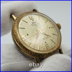 Waltham 65 Men's Vintage Gold Tone Automatic Watch FOR PARTS / REPAIR