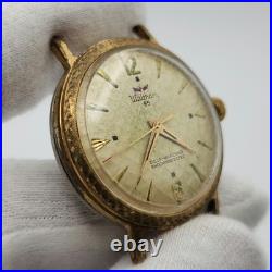 Waltham 65 Men's Vintage Gold Tone Automatic Watch FOR PARTS / REPAIR