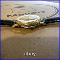 Waltham Royal Gold Tone Skeleton Watch As-Is For Parts Or Repair