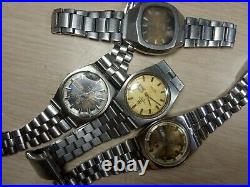 Watch 4 vintage Tissot automátic as is Pr 516 GL seastar proyect parts repair
