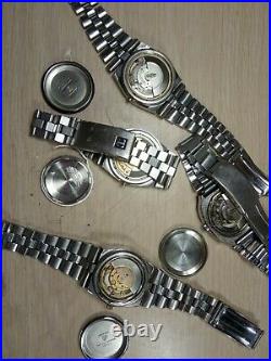 Watch 4 vintage Tissot automátic as is Pr 516 GL seastar proyect parts repair