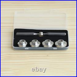 Watch Case Back Opener Kit 15-sided Polygon Repair Tool Remover