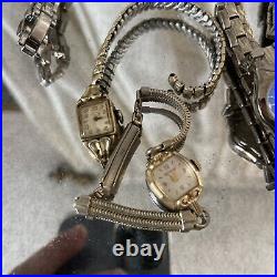 Watch Lot 39 Watches for Parts /Repair / Steam Punk / Crafts Fósil