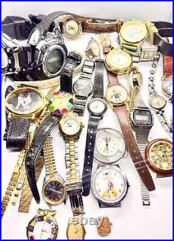 Watch Lot Casio Gruen Seiko Citizen & More Watch Lot Untested Parts Repair