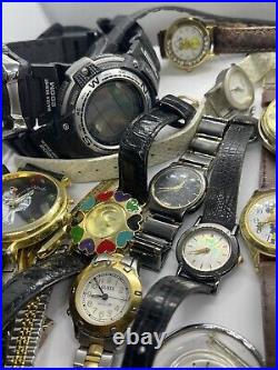 Watch Lot Casio Gruen Seiko Citizen & More Watch Lot Untested Parts Repair