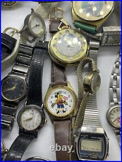Watch Lot Casio Gruen Seiko Citizen & More Watch Lot Untested Parts Repair