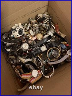 Watch Lot READ DESCRIPTION As-Is 15+ Pounds Some Name Brands (Parts or Repair)