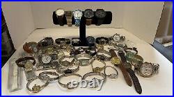 Watch Lot for parts or repair vintage modern mix