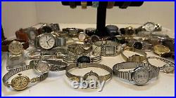 Watch Lot for parts or repair vintage modern mix