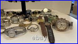 Watch Lot for parts or repair vintage modern mix