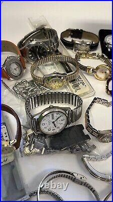 Watch Lot for parts or repair vintage modern mix