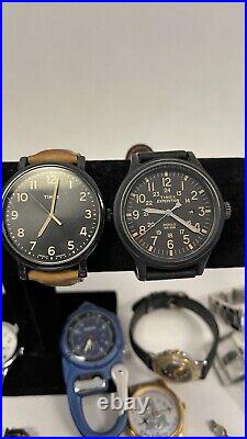 Watch Lot for parts or repair vintage modern mix