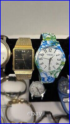 Watch Lot for parts or repair vintage modern mix