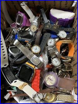 Watch Lot of 100 Watches For Parts Or Repair Some Need Batteries