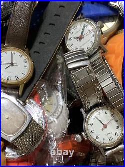 Watch Lot of 100 Watches For Parts Or Repair Some Need Batteries