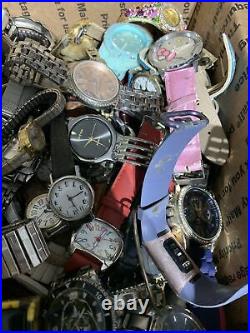 Watch Lot of 100 Watches For Parts Or Repair Some Need Batteries