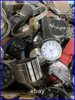 Watch Lot of 100 Watches For Parts Or Repair Some Need Batteries